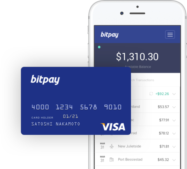 bitpay, Visa, bitcoin